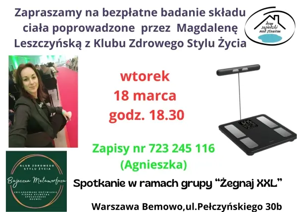 Bezpłatne badanie składu ciała