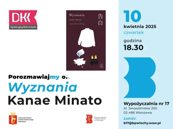 Dyskusyjny Klub Książki - "Wyznania" Kanae Minato
