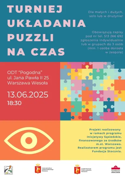 Turniej układania puzzli na czas! 