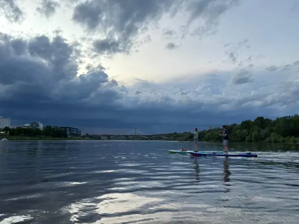 SUPer Mokotów - bezpłatna nauka wiosłowania na desce SUP
