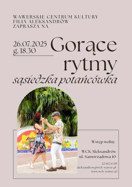 Gorące rytmy - salsowa potańcówka w plenerze