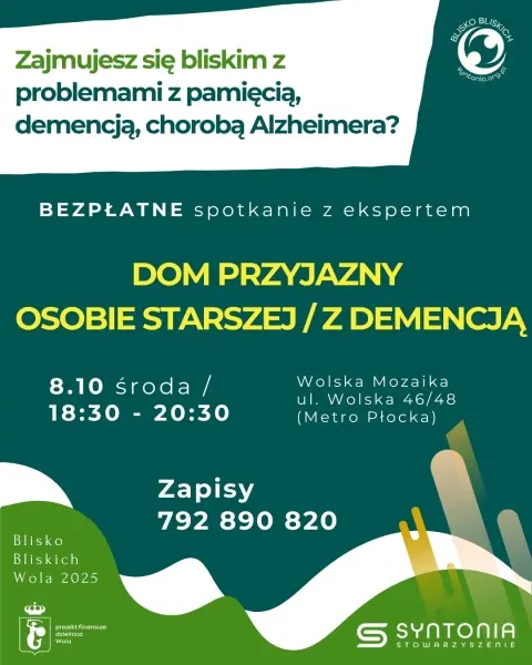 Dom przyjazny osobom starszym, osobom z demencją