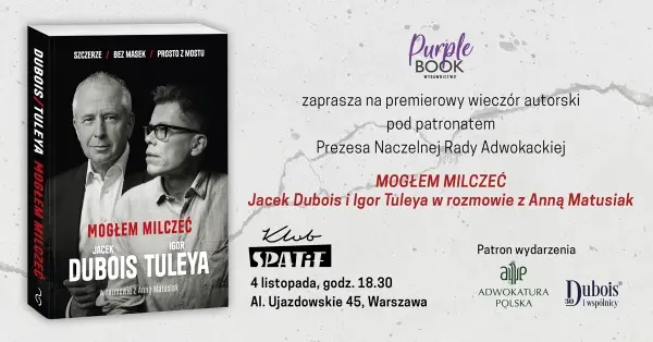 Premiera książki Mogłem milczeć