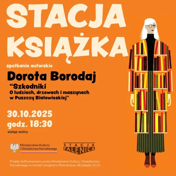 Spotkanie autorskie z Dorotą Borodaj w Kinokawiarni Stacja Falenica