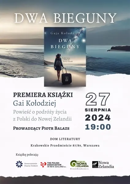 DWA BIEGUNY - premiera powieści o Nowej Zelandii