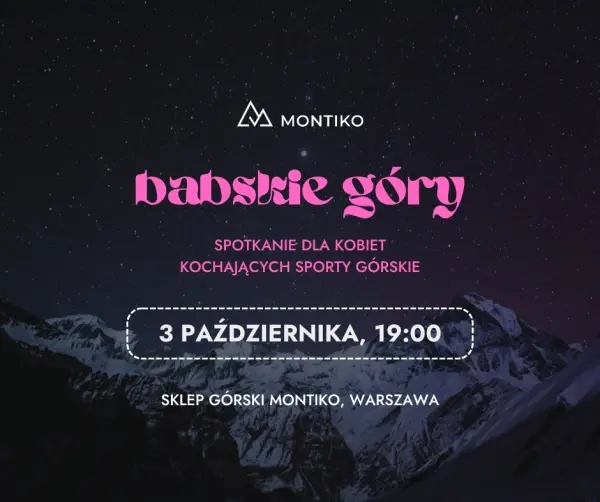 Babskie Góry - spotkanie dla kobiet kochających sporty górskie