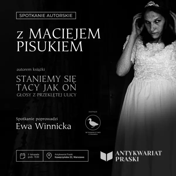 Spotkanie autorskie z Maciejem Pisukiem