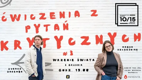 Ćwiczenia z pytań krytycznych - Szcześniak / Zaremba - spotkanie 3