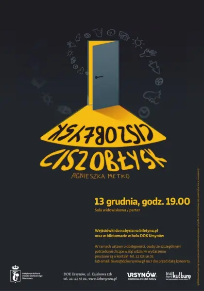 Ciszobłysk Spotkanie autorskie z Agnieszką Metko i Wiktorem Metko 