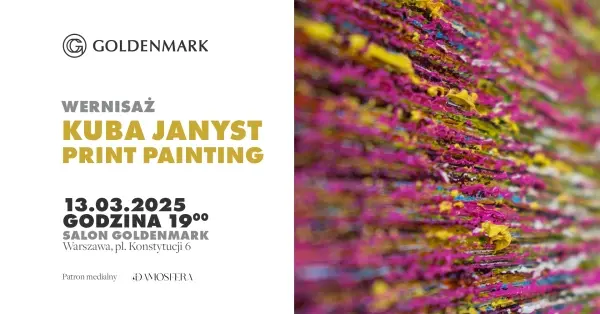 „Print Painting” – wernisaż wystawy Kuby Janysta w Goldenmark