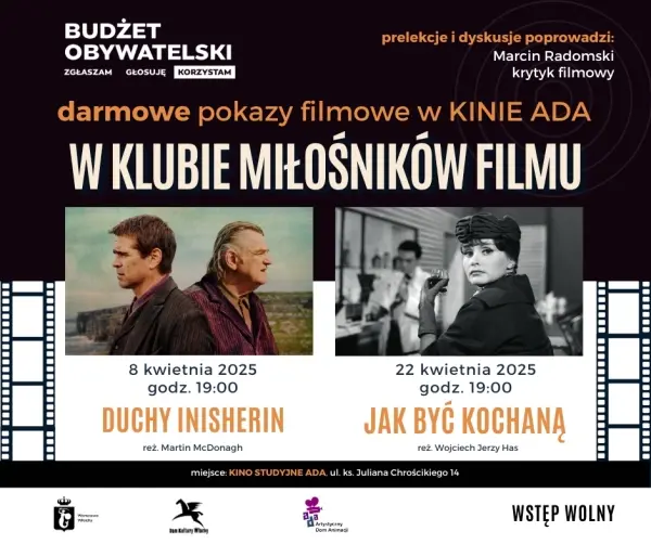 Pokazy filmowe w Kinie ADA w Klubie Miłośników Filmu | "Duchy Inisherin"