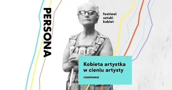 Kobieta artystka w cieniu artysty