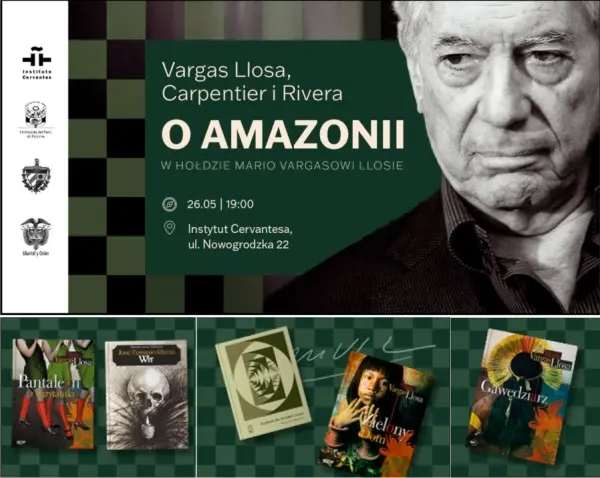 Dyskusja pt. „O Amazonii – Llosa, Carpentier i Rivera. W hołdzie Mario Vargasowi Llosie”
