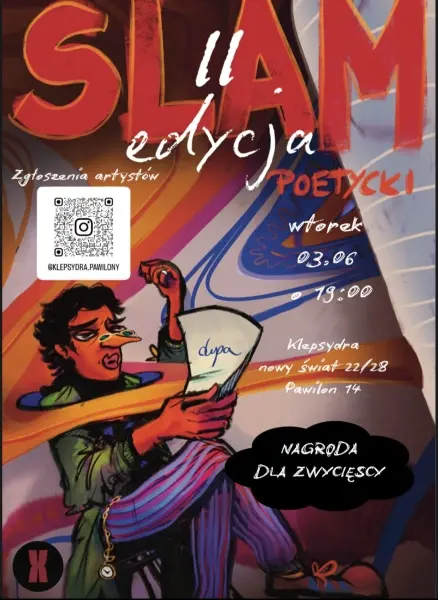 Slam poetycki na pawixach - II edycja 