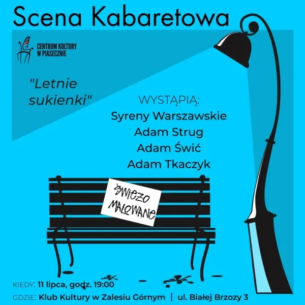 SCENA KABARETOWA "ŚWIEŻO MALOWANE"