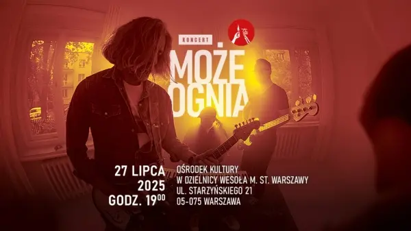 Koncert zespołu MOŻE OGNIA