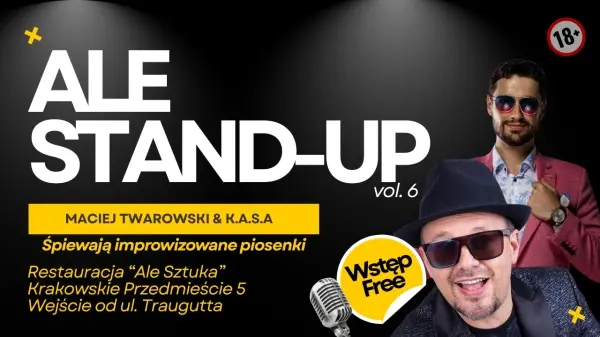 Ale stand-up vol 6 - Maciej Twarowski & Krzysztof K.A.S.A. Kasowski