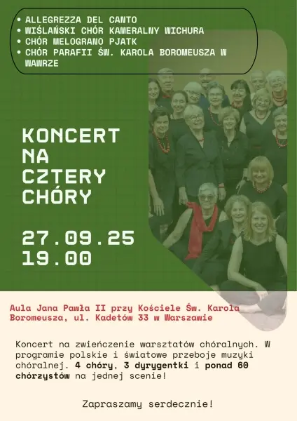 Koncert na cztery chóry