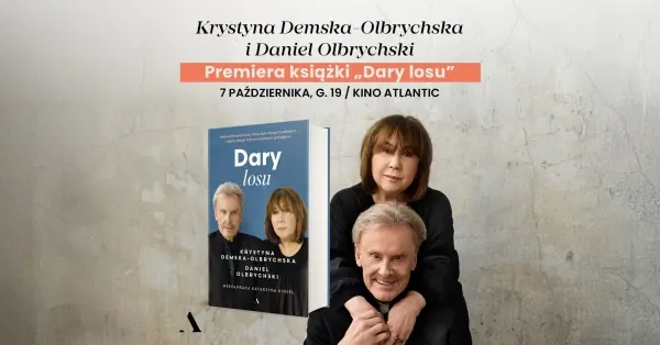 Premiera książki „Dary losu” – spotkanie z Krystyną Demską-Olbrychską i Danielem Olbrychskim