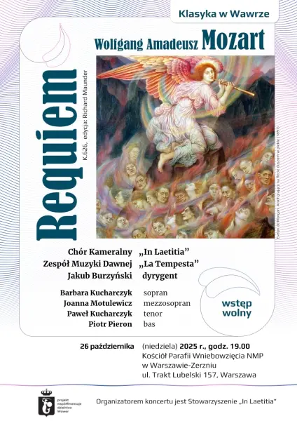 Klasyka w Wawrze: Wolfgang Amadeusz Mozart, Requiem