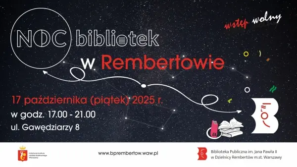 Interaktywne impro "Najgorsi Detektywi na tropie" | Noc Bibliotek 2025