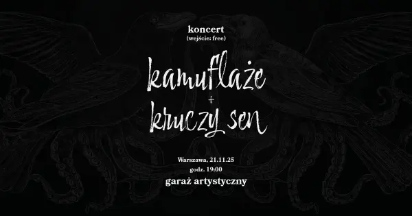 Koncert Kamuflaże / Kruczy Sen