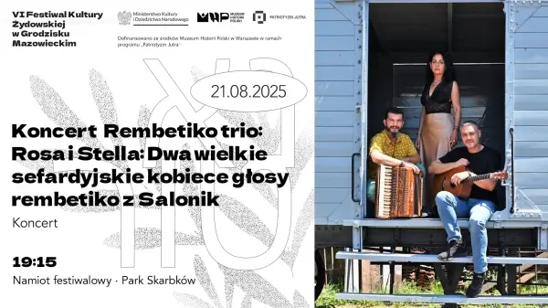 Rembetiko Trio prezentuje: „Rosa i Stella: dwa wielkie sefardyjskie kobiece głosy rembetiko z Salonik"