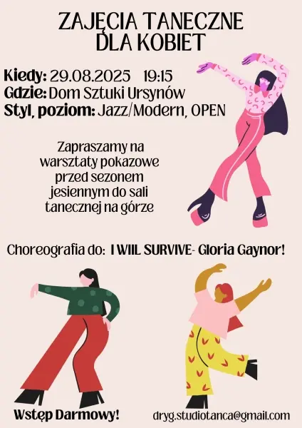 Zajęcia taneczne dla kobiet 