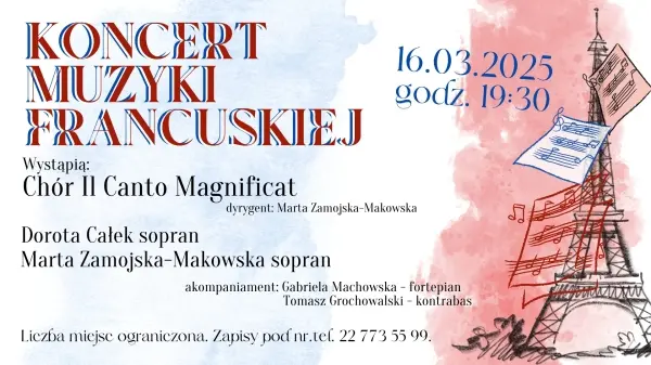 Koncert Muzyki Francuskiej 