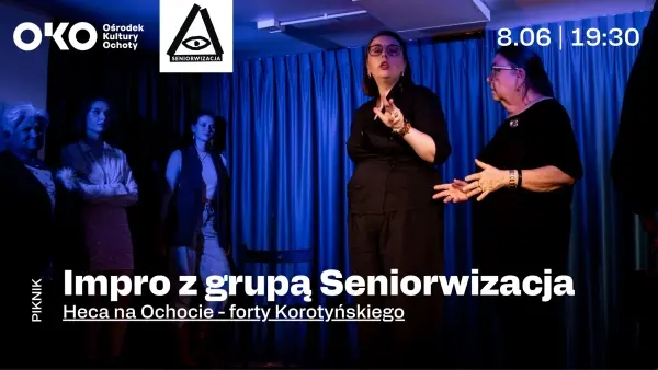 Wyjątkowy wieczór improwizacji z grupą Seniorwizacja