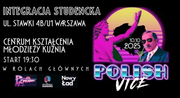 Wielka integracja studencka w klimacie Miami Vice!
