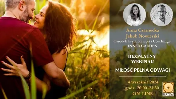 BEZPŁATNY WEBINAR: MIŁOŚĆ PEŁNA ODWAGI