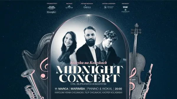 Midnight Concert | Klasyka na Koszykach | Marimba, pianino i wokal