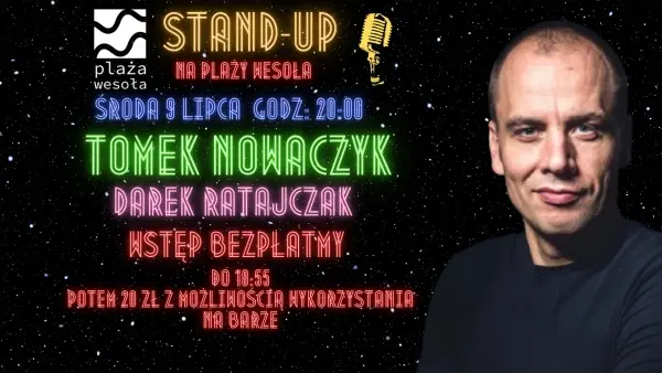Stand-Up na Plaży Wesoła! Tomek Nowaczyk X Darek Ratajczak