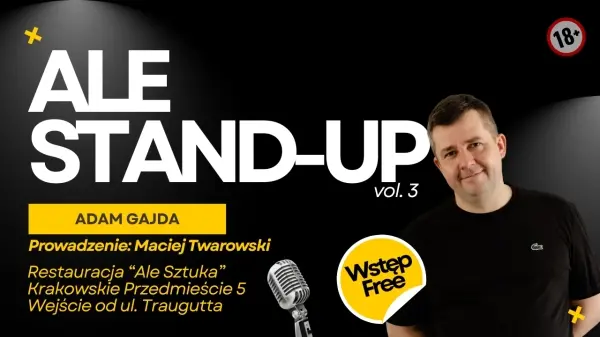 Ale stand-up vol. 3 - Adam Gajda