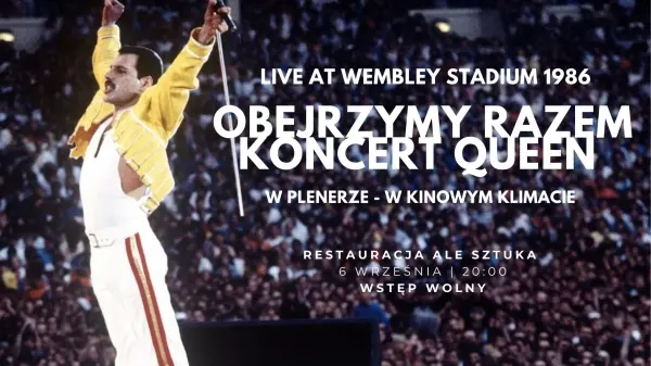 Obejrzymy razem koncert QUEEN | Wembley Stadium 1986 | Ale Sztuka 