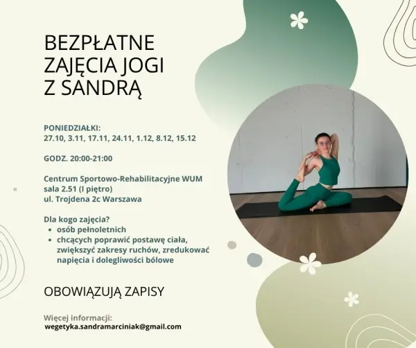 Bezpłatna joga CSR WUM