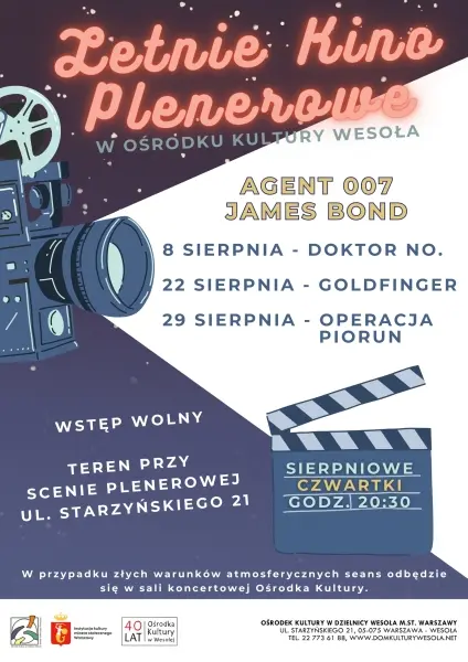 Letnie Kino Plenerowe w Wesołej