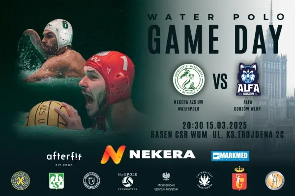 Mecz Mistrzów Polski w piłce wodnej - Nekera AZS UW Waterpolo