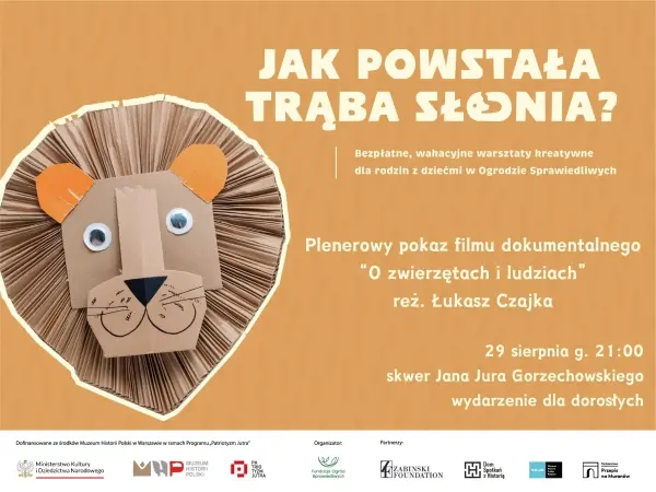 "O zwierzętach i ludziach" - plenerowy pokaz filmu dokumentalnego