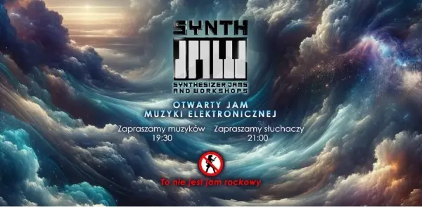 Synth Jaw #186 - Otwarty jam muzyki elektronicznej 