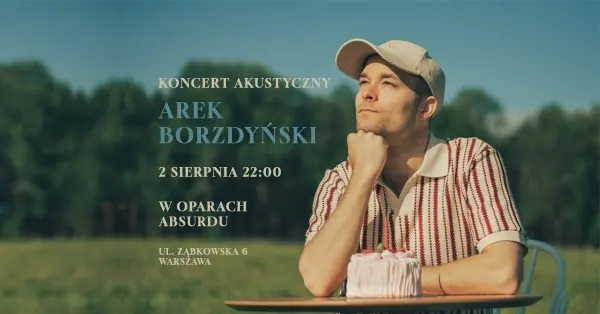 Arek Borzdyński - koncert akustyczny