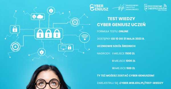 Poszukiwany Cyber Geniusz Uczeń – edukonkurs z nagrodami