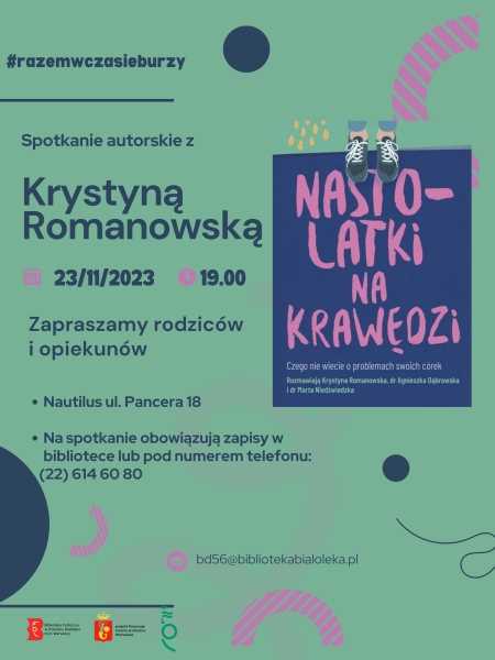 Nastolatki na krawędzi – Spotkanie autorskie w Nautilusie