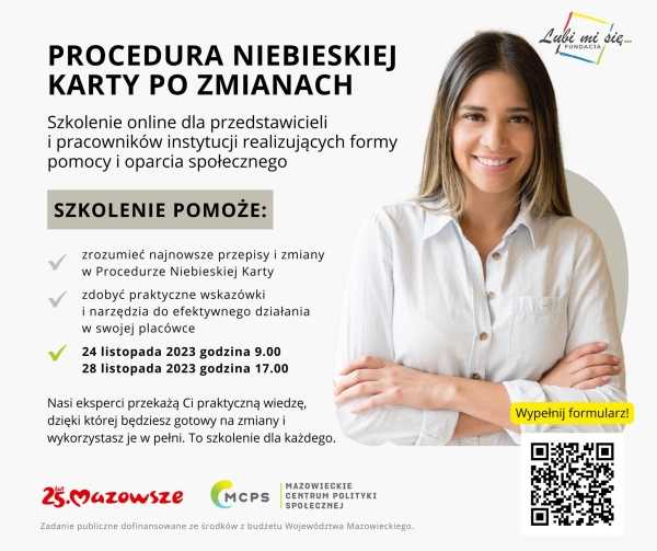 Procedura niebieskiej karty po zmianach - szkolenie online