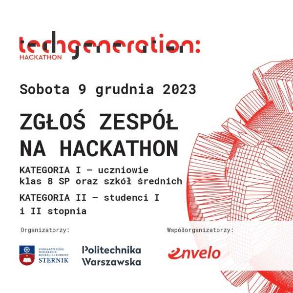 Techgeneration - Hackathon (KONKURS) II EDYCJA