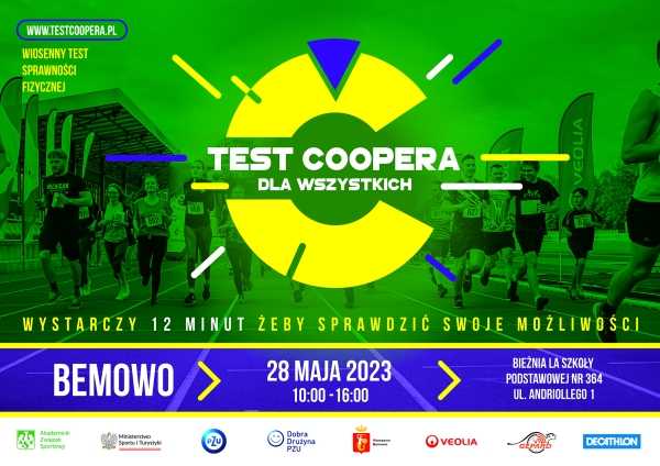 Test Coopera dla Wszystkich - Bemowo 2023