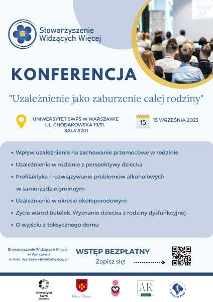 Konferencja "Uzależnienie jako zaburzenie calej rodziny"