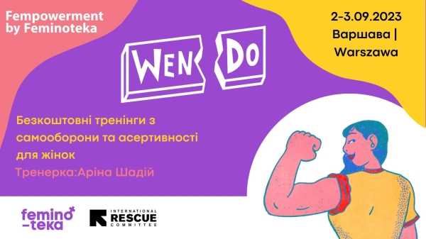 Trening WenDo dla Ukrainek w Warszawie // Тренінг WenDo для Українок в Варшаві