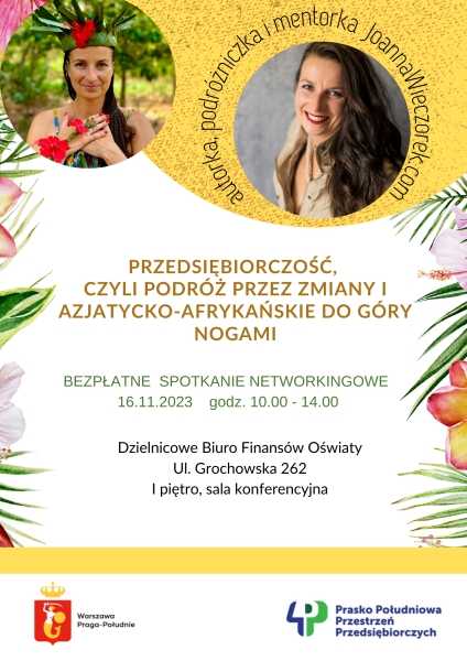 Przedsiębiorczość, czyli podróż przez zmiany i azjatycko-afrykańskie do góry nogami!